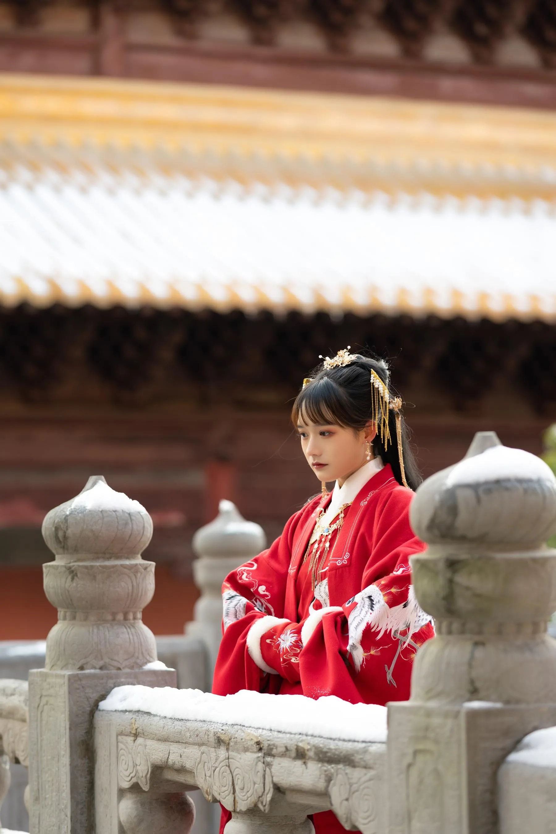 [艺图语] 2022.06.18 深宫雪 兔子Zzz不吃胡萝卜 [28P]插图4